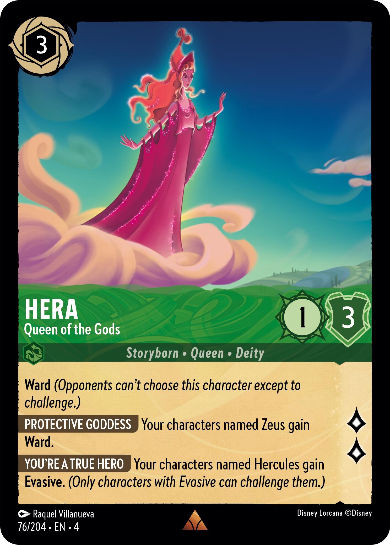 Hera - Queen of the Gods (76/204) [Ursula's Return] | Shuffle n Cut Hobbies & Games