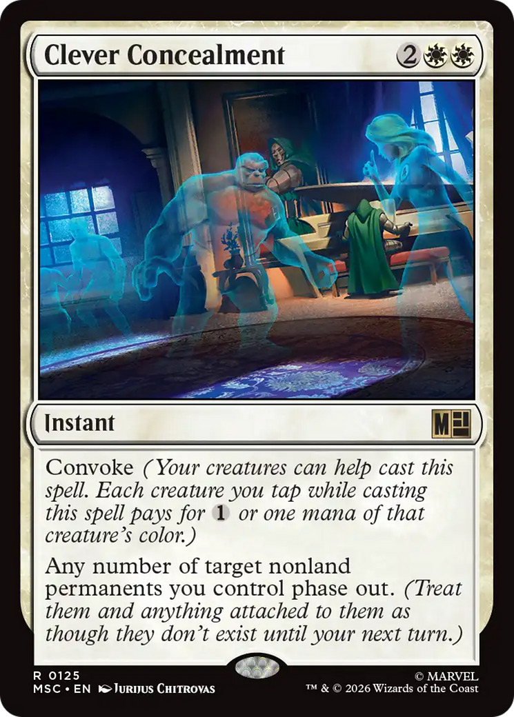 Clever Concealment (Surge Foil) [Marvel Super Heroes Commander] | Shuffle n Cut Hobbies & Games