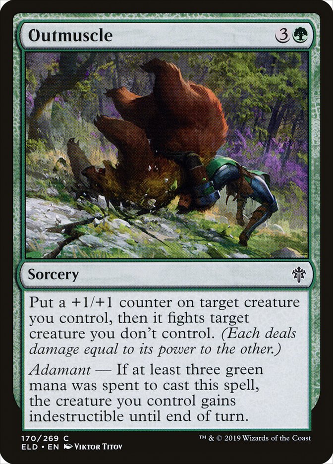 Outmuscle [Throne of Eldraine] | Shuffle n Cut Hobbies & Games