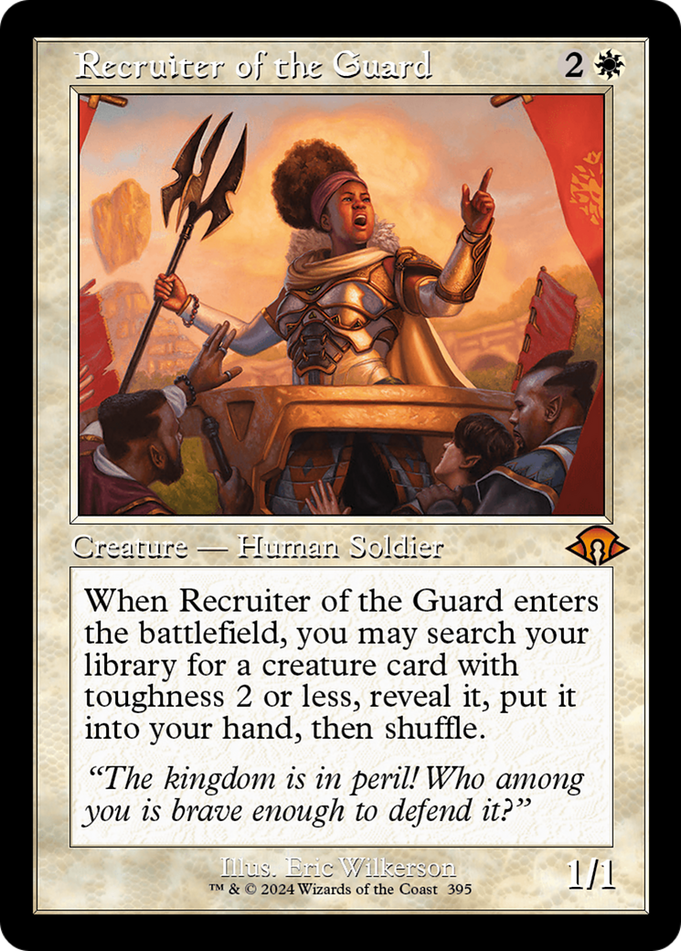 Recruiter of the Guard (Retro) [Modern Horizons 3] | Shuffle n Cut Hobbies & Games