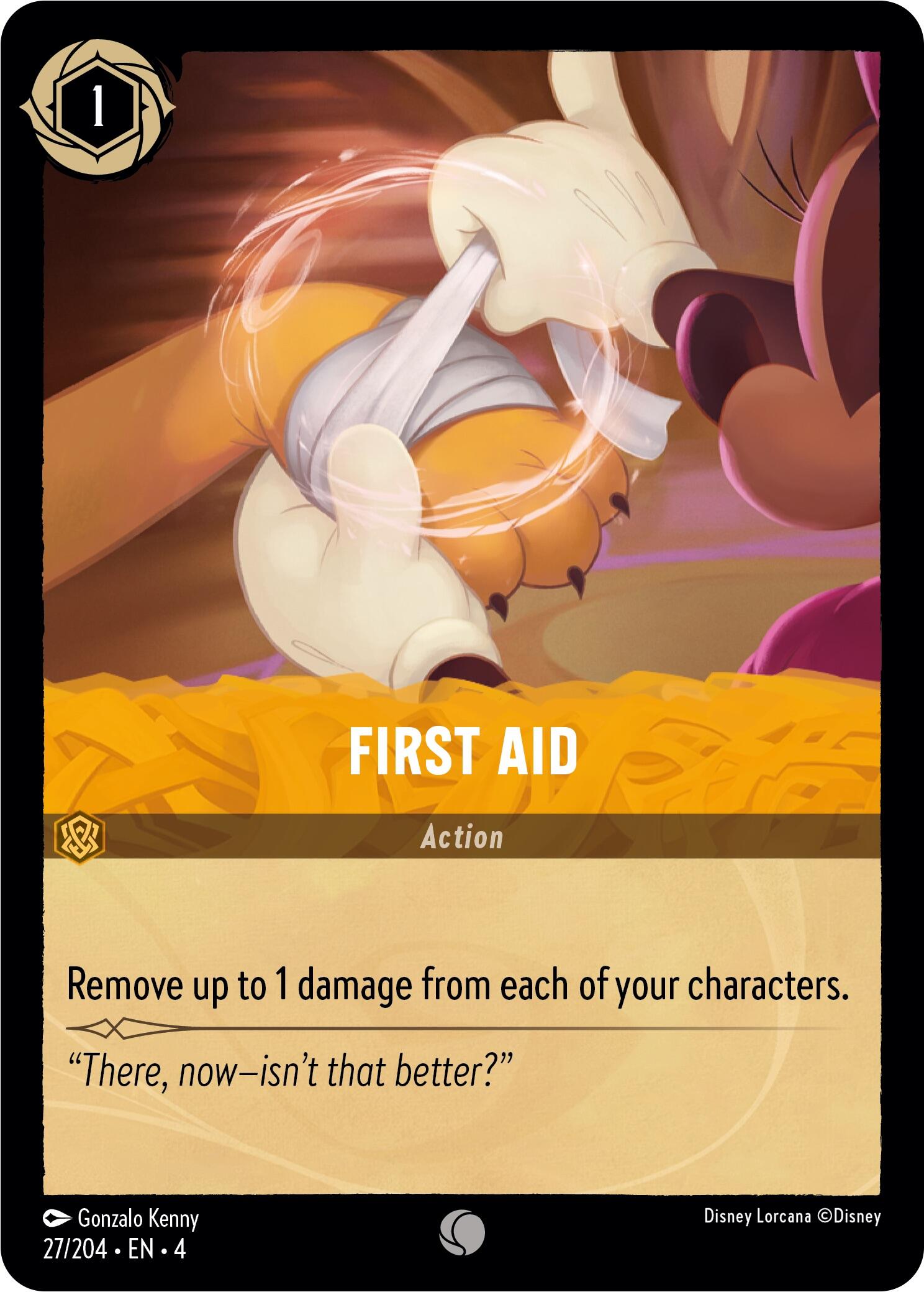 First Aid (27/204) [Ursula's Return] | Shuffle n Cut Hobbies & Games