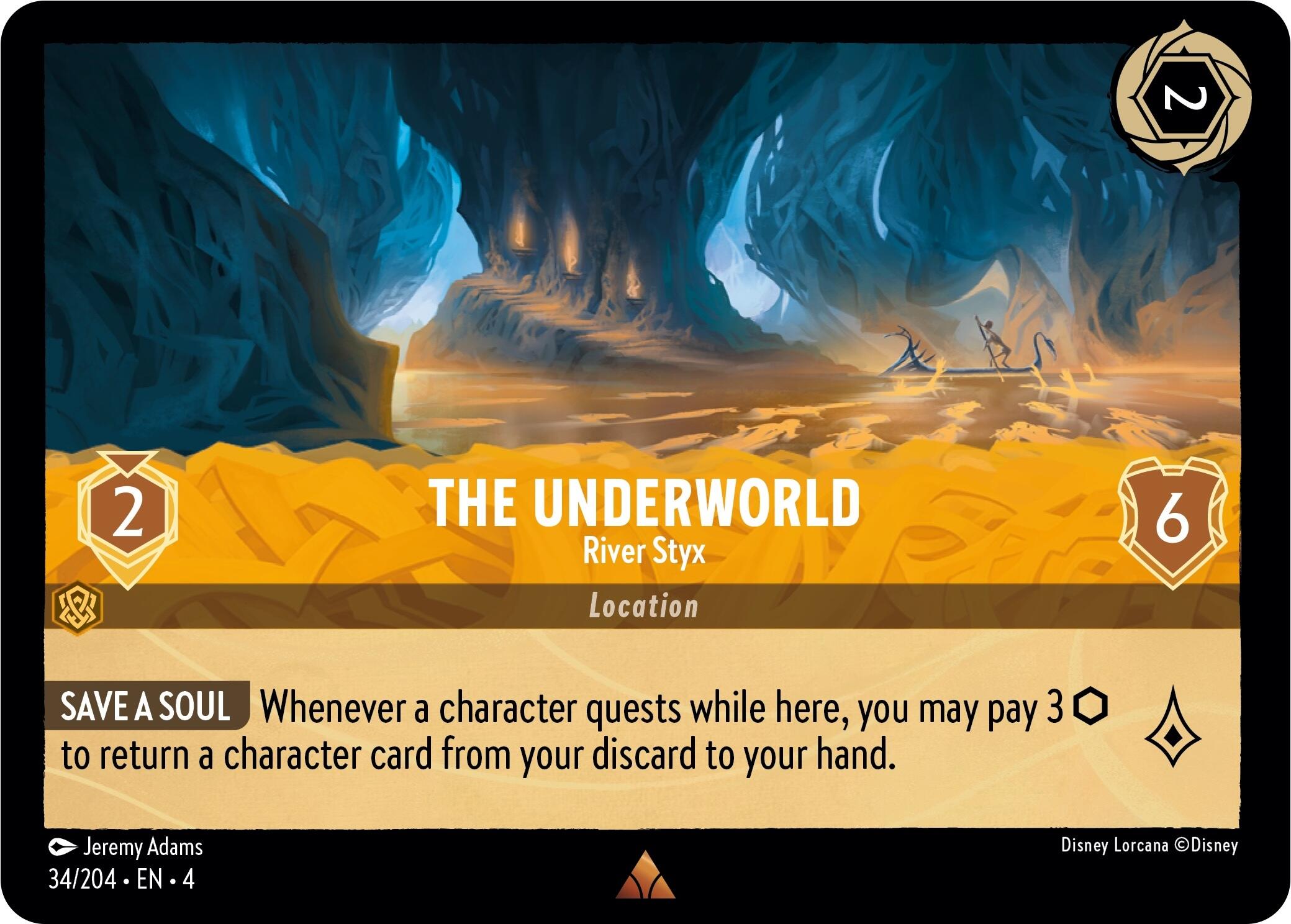 The Underworld - River Styx (34/204) [Ursula's Return] | Shuffle n Cut Hobbies & Games
