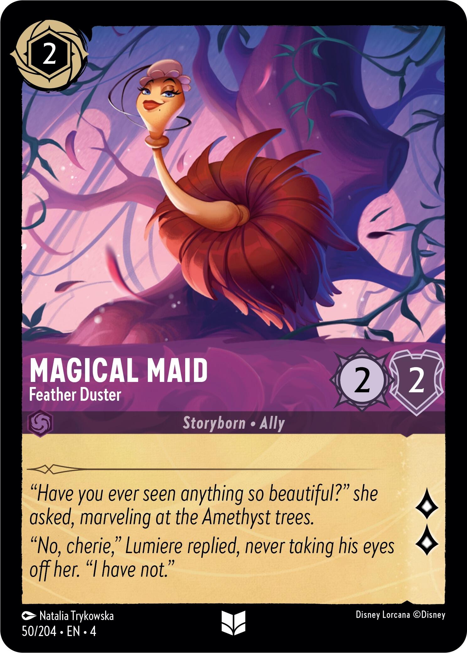 Magical Maid - Feather Duster (50/204) [Ursula's Return] | Shuffle n Cut Hobbies & Games