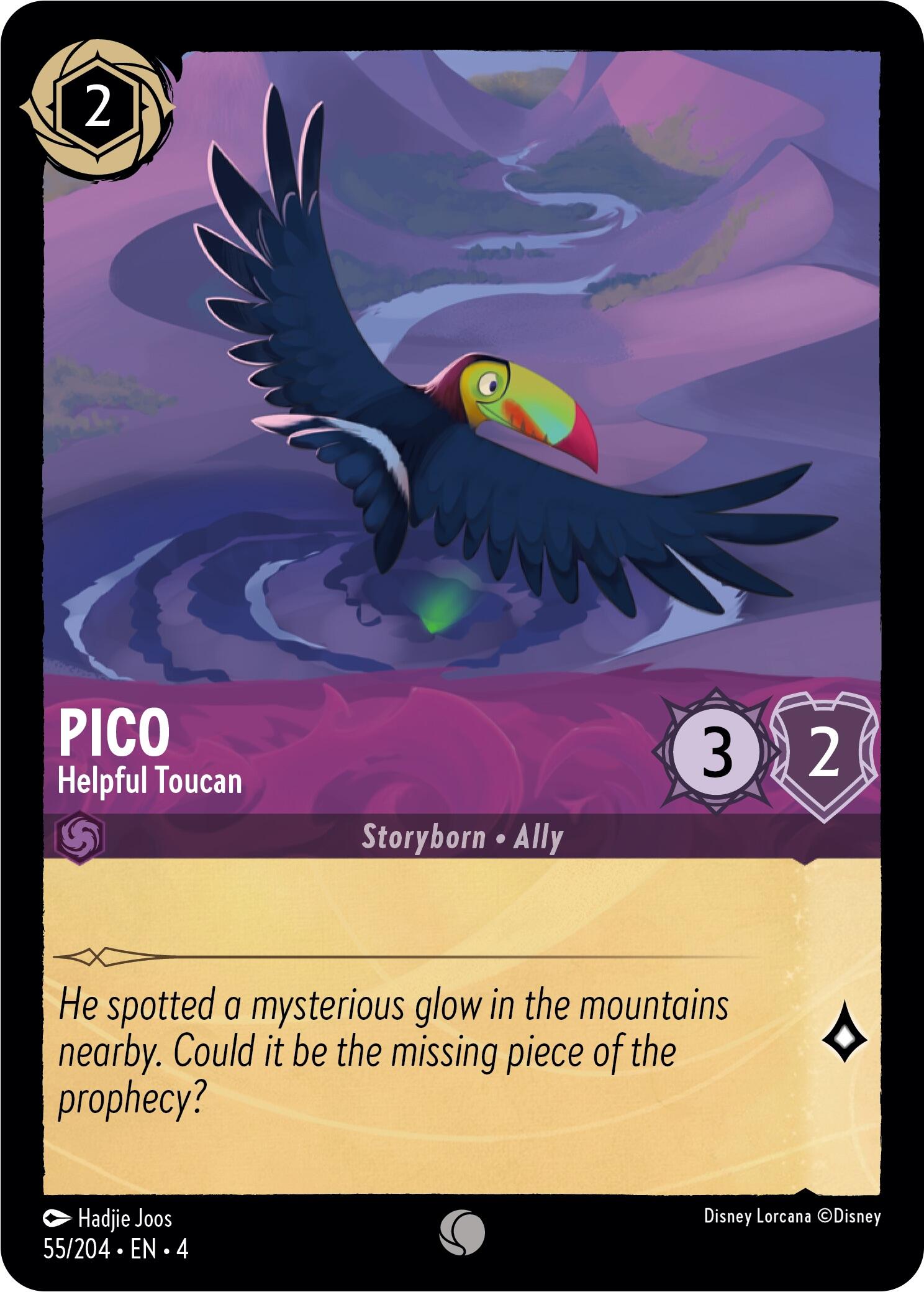 Pico - Helpful Toucan (55/204) [Ursula's Return] | Shuffle n Cut Hobbies & Games