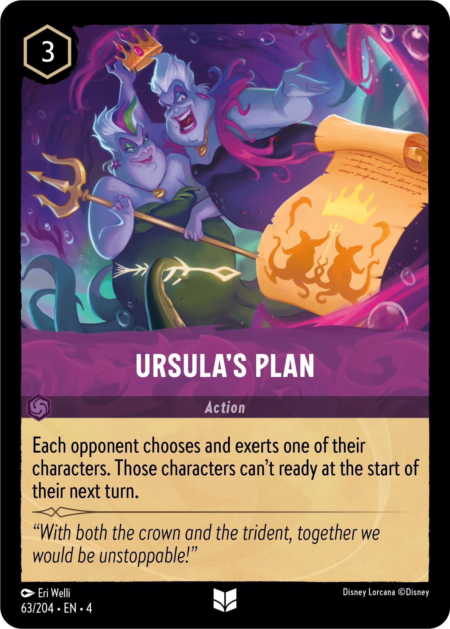 Ursula's Plan (63/204) [Ursula's Return] | Shuffle n Cut Hobbies & Games