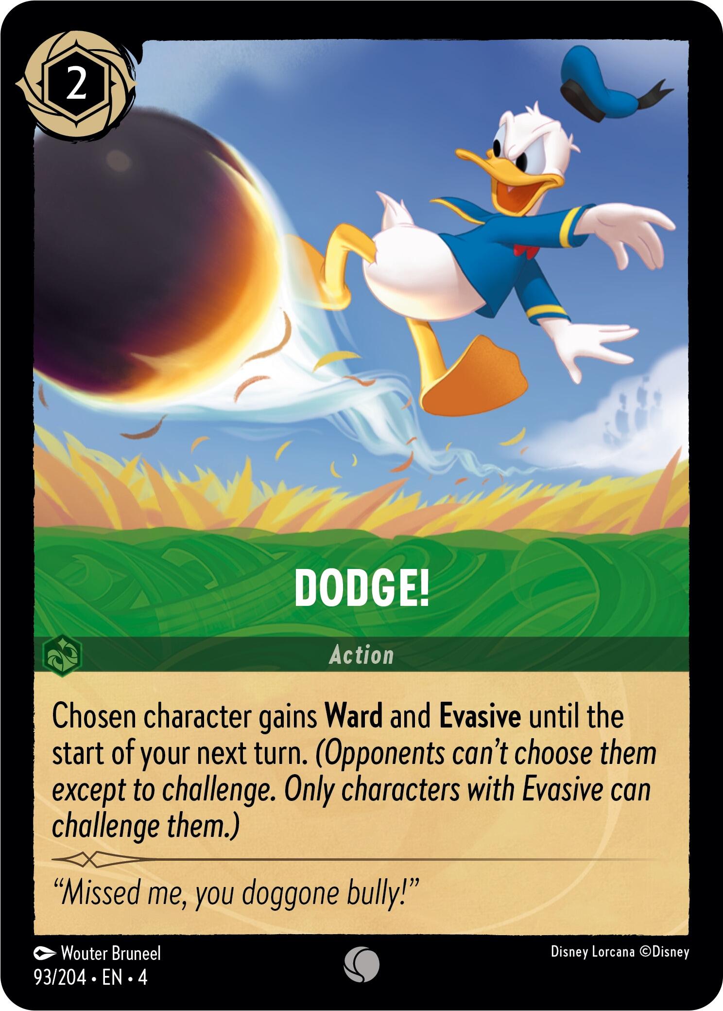 Dodge! (93/204) [Ursula's Return] | Shuffle n Cut Hobbies & Games