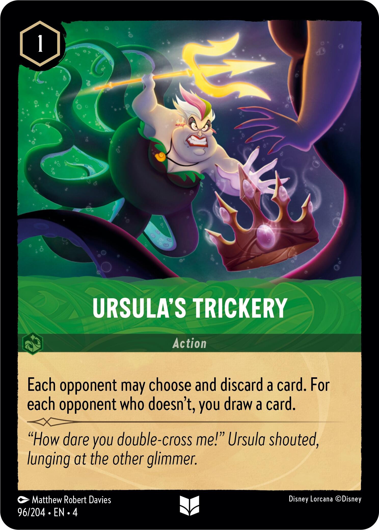 Ursula's Trickery (96/204) [Ursula's Return] | Shuffle n Cut Hobbies & Games