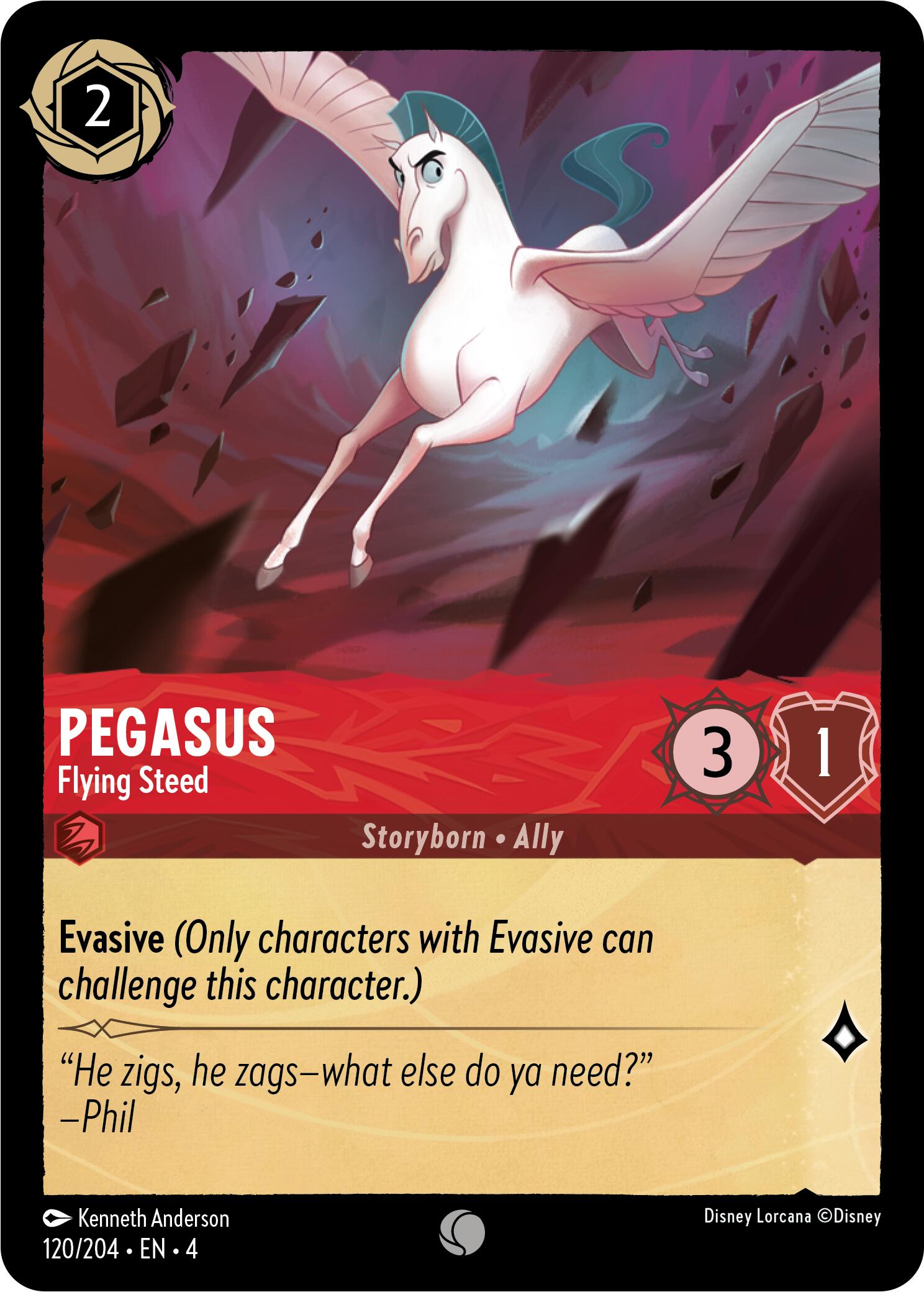 Pegasus - Flying Steed (120/204) [Ursula's Return] | Shuffle n Cut Hobbies & Games