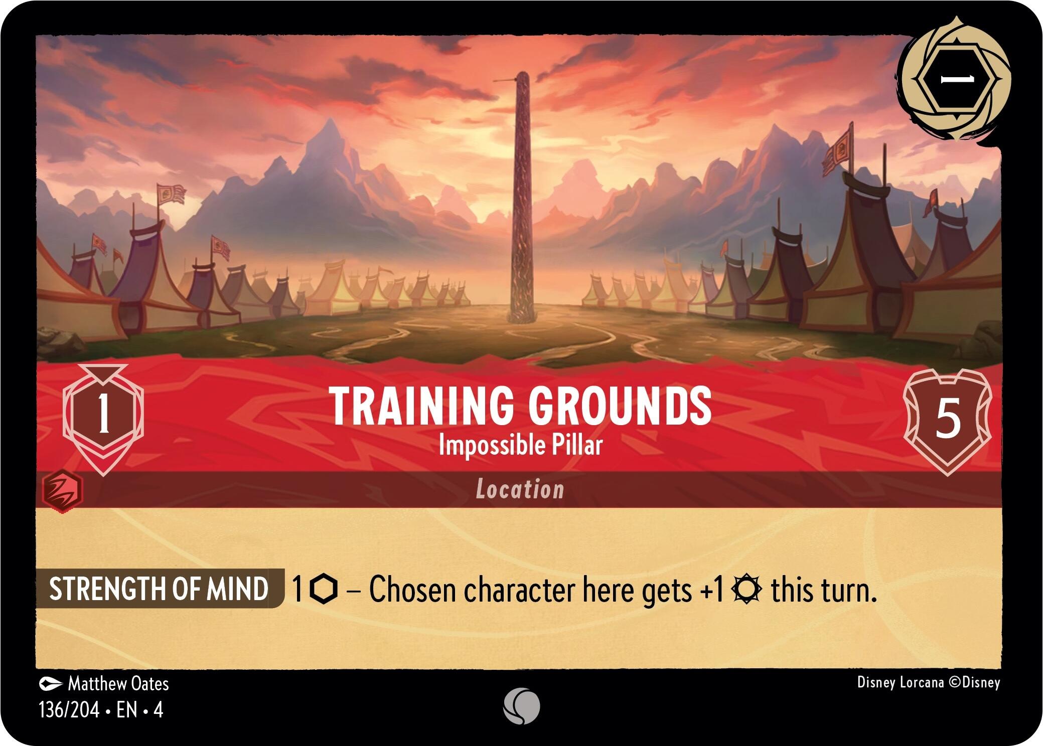 Training Grounds - Impossible Pillar (136/204) [Ursula's Return] | Shuffle n Cut Hobbies & Games