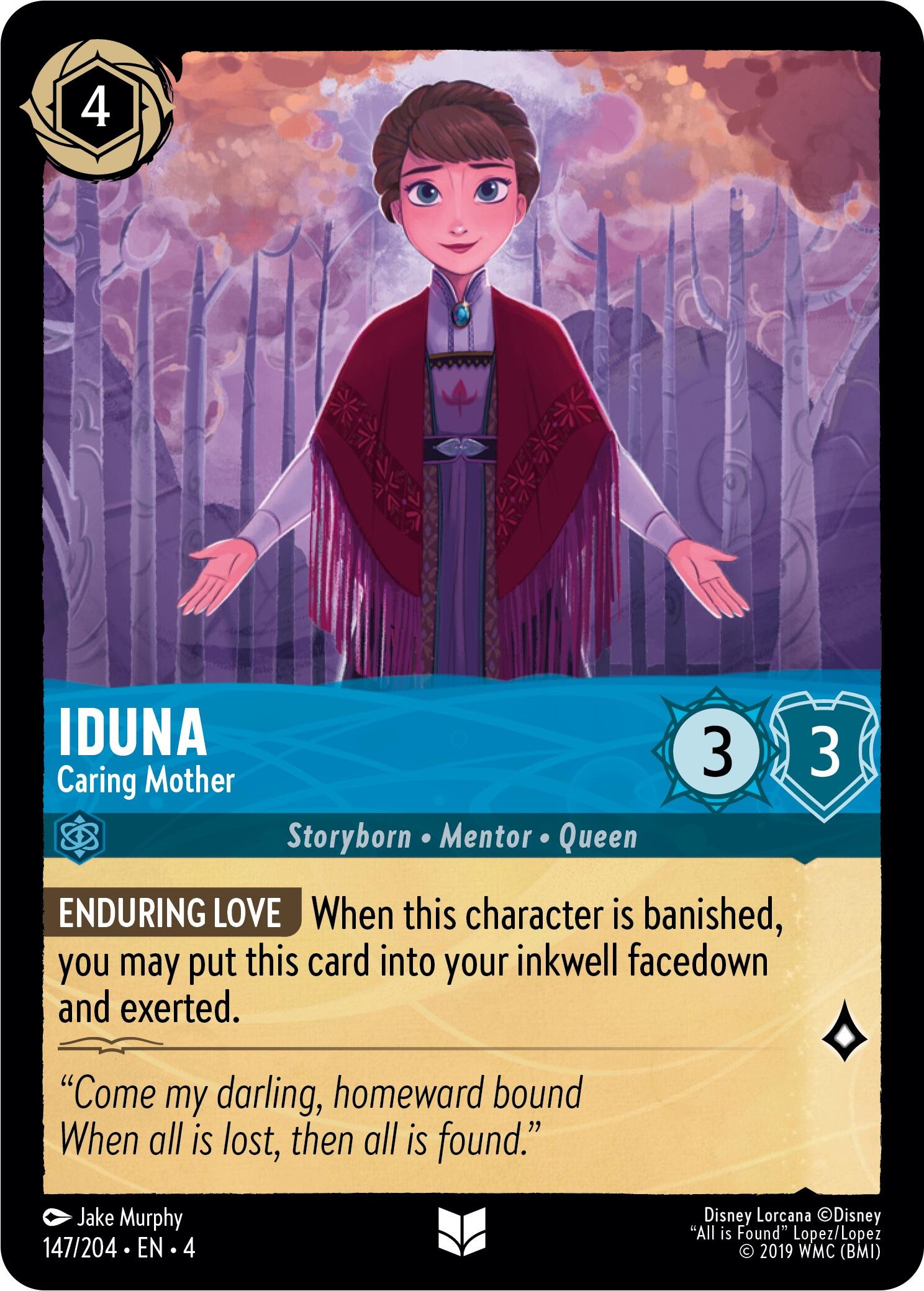 Iduna - Caring Mother (147/204) [Ursula's Return] | Shuffle n Cut Hobbies & Games