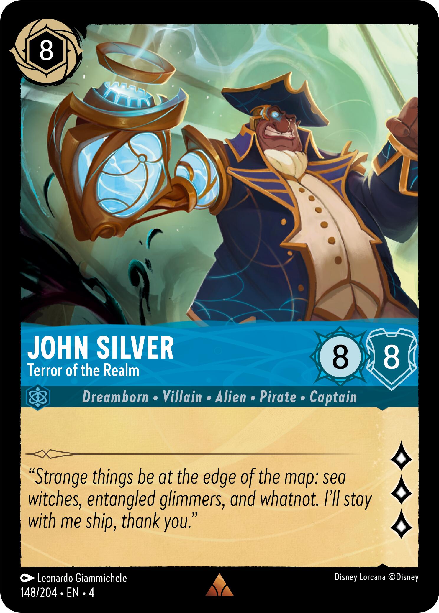 John Silver Terror of the Realm (148/204) [Ursula's Return] | Shuffle n Cut Hobbies & Games