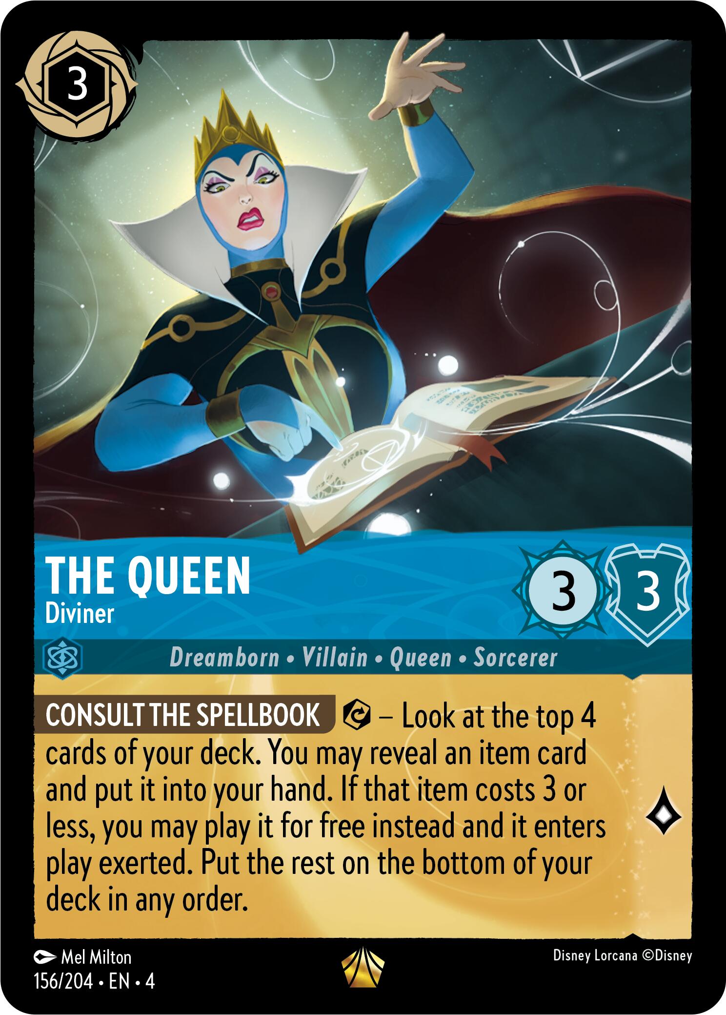 The Queen - Diviner (156/204) [Ursula's Return] | Shuffle n Cut Hobbies & Games
