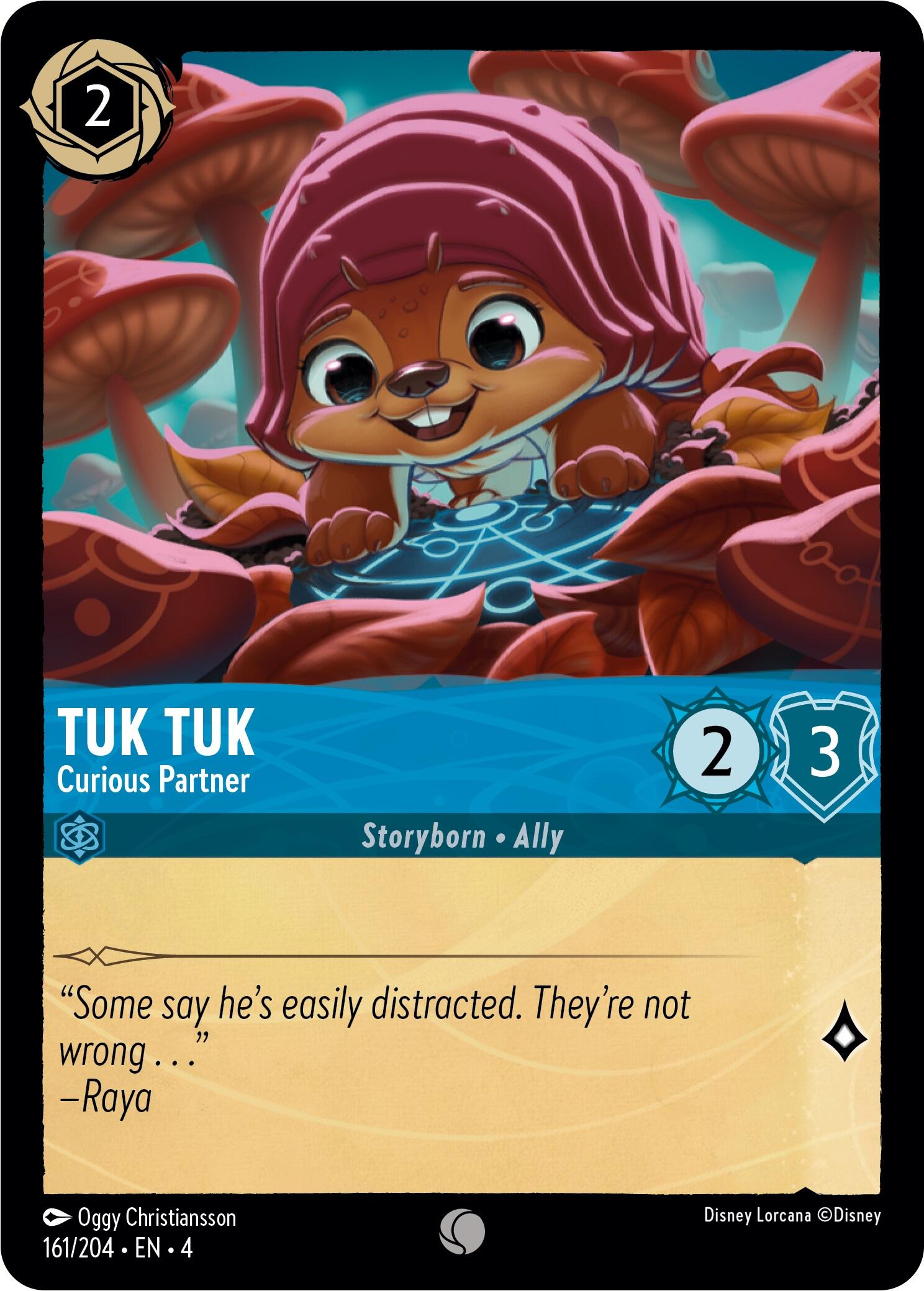 Tuk Tuk - Curious Partner (161/204) [Ursula's Return] | Shuffle n Cut Hobbies & Games