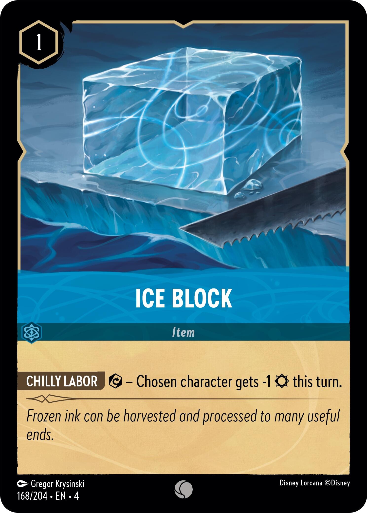 Ice Block (168/204) [Ursula's Return] | Shuffle n Cut Hobbies & Games