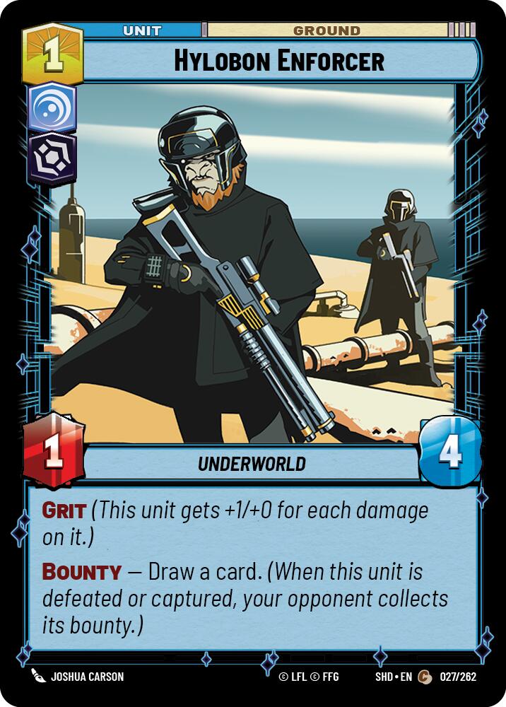 Hylobon Enforcer (027/262) (027/262) [Shadows of the Galaxy] | Shuffle n Cut Hobbies & Games