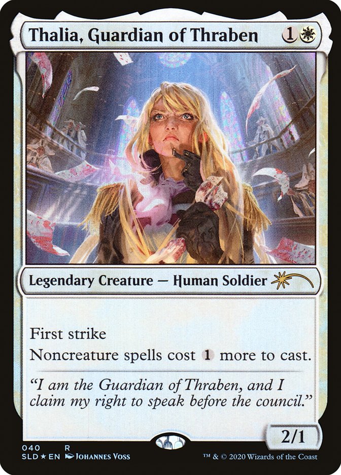 Thalia, Guardian of Thraben (40) [Secret Lair Drop Series] | Shuffle n Cut Hobbies & Games