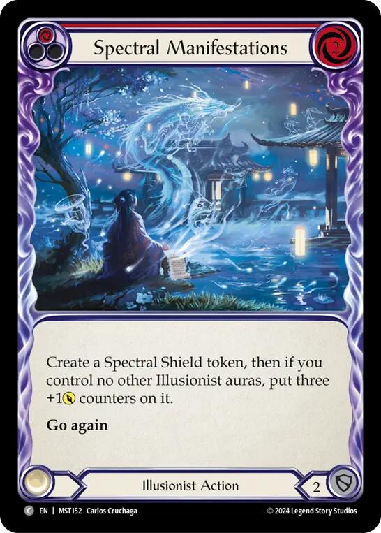 Spectral Manifestations (Red) [MST152] (Part the Mistveil) | Shuffle n Cut Hobbies & Games
