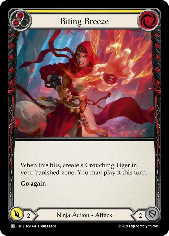 Biting Breeze (Yellow) [MST174] (Part the Mistveil) | Shuffle n Cut Hobbies & Games
