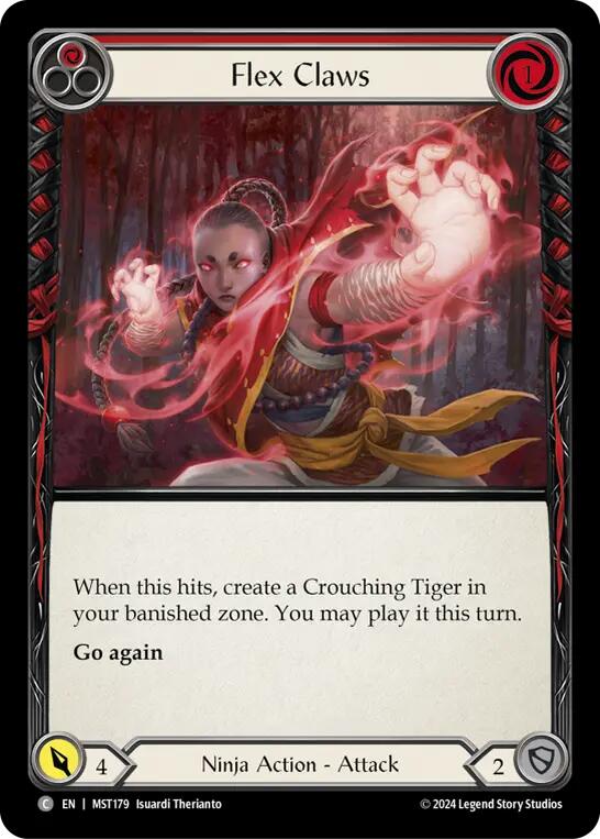 Flex Claws (Red) [MST179] (Part the Mistveil) | Shuffle n Cut Hobbies & Games