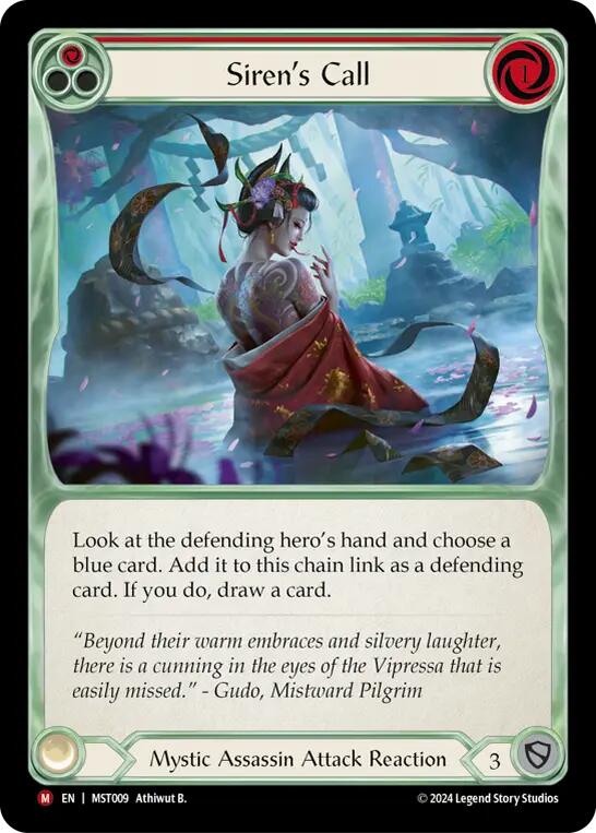 Siren's Call [MST009] (Part the Mistveil)  Rainbow Foil | Shuffle n Cut Hobbies & Games