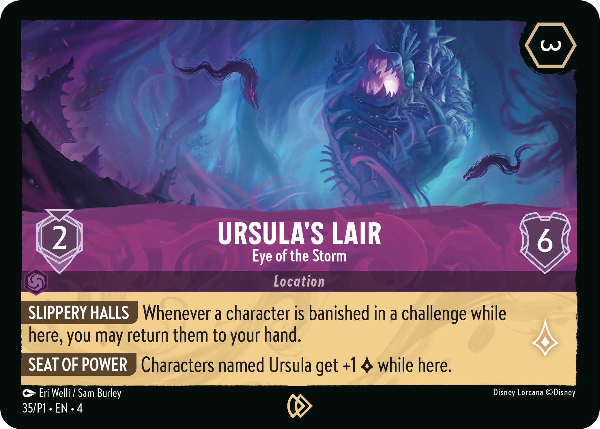Ursula's Lair - Eye of the Storm (35) [Promo Cards] | Shuffle n Cut Hobbies & Games