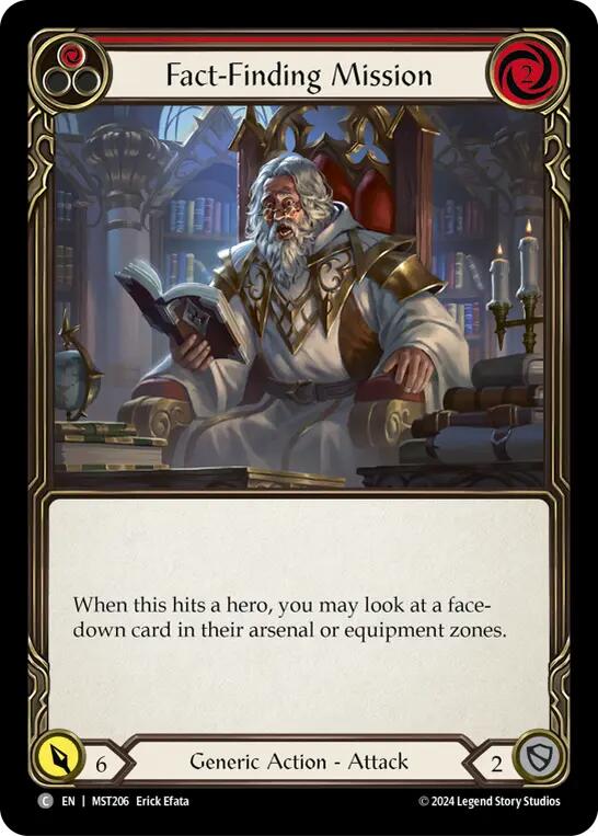 Fact-Finding Mission (Red) [MST206] (Part the Mistveil) | Shuffle n Cut Hobbies & Games