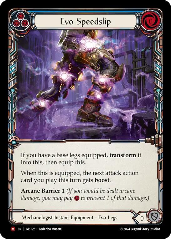 Evo Speedslip [MST231] (Part the Mistveil)  Cold Foil | Shuffle n Cut Hobbies & Games
