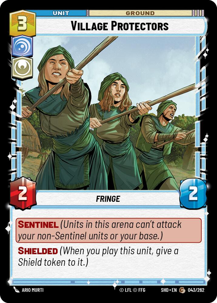 Village Protectors (043/262) (043/262) [Shadows of the Galaxy] | Shuffle n Cut Hobbies & Games