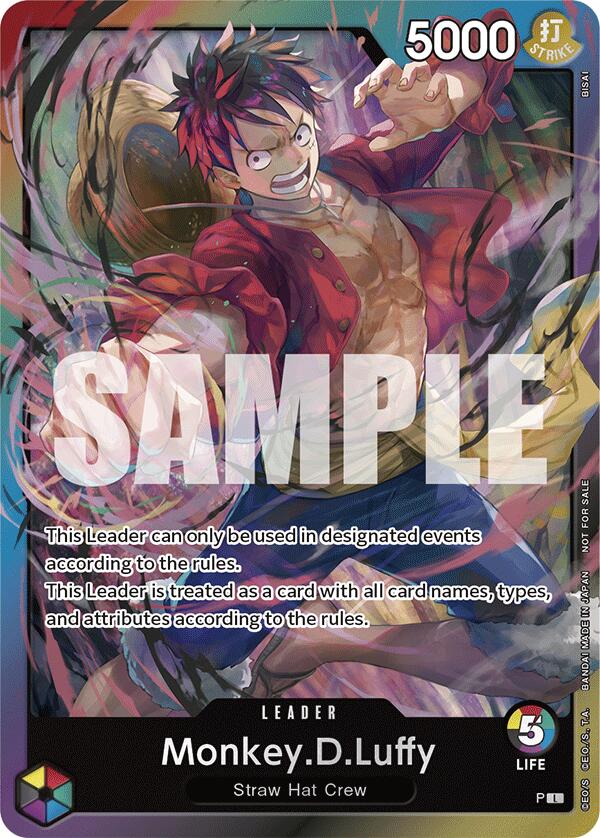Monkey.D.Luffy (Sealed Battle 2024 Vol. 2) [One Piece Promotion Cards] | Shuffle n Cut Hobbies & Games