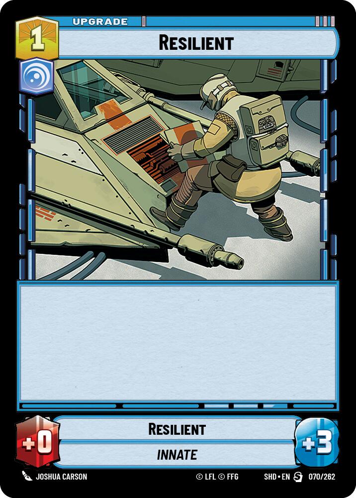 Resilient (070/262) (070/262) [Shadows of the Galaxy] | Shuffle n Cut Hobbies & Games