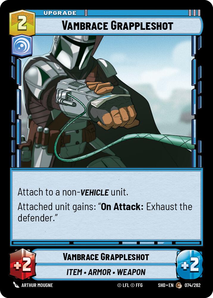 Vambrace Grappleshot (074/262) (074/262) [Shadows of the Galaxy] | Shuffle n Cut Hobbies & Games
