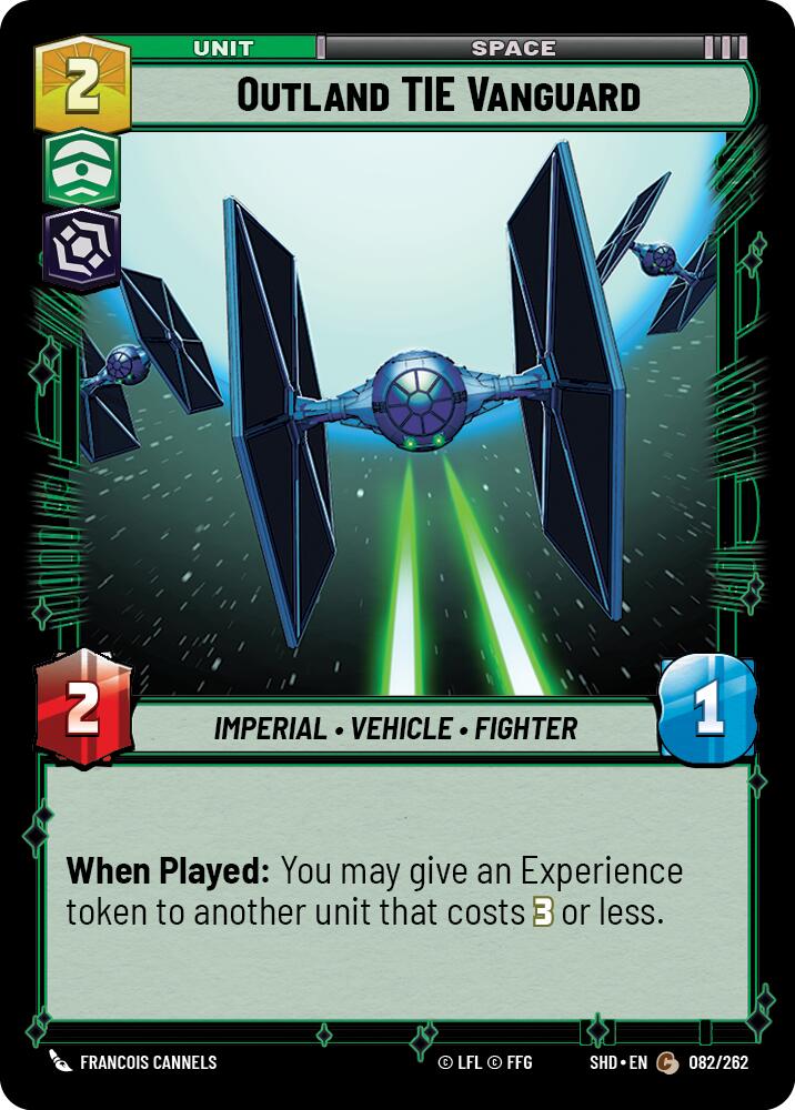 Outland TIE Vanguard (082/262) (082/262) [Shadows of the Galaxy] | Shuffle n Cut Hobbies & Games