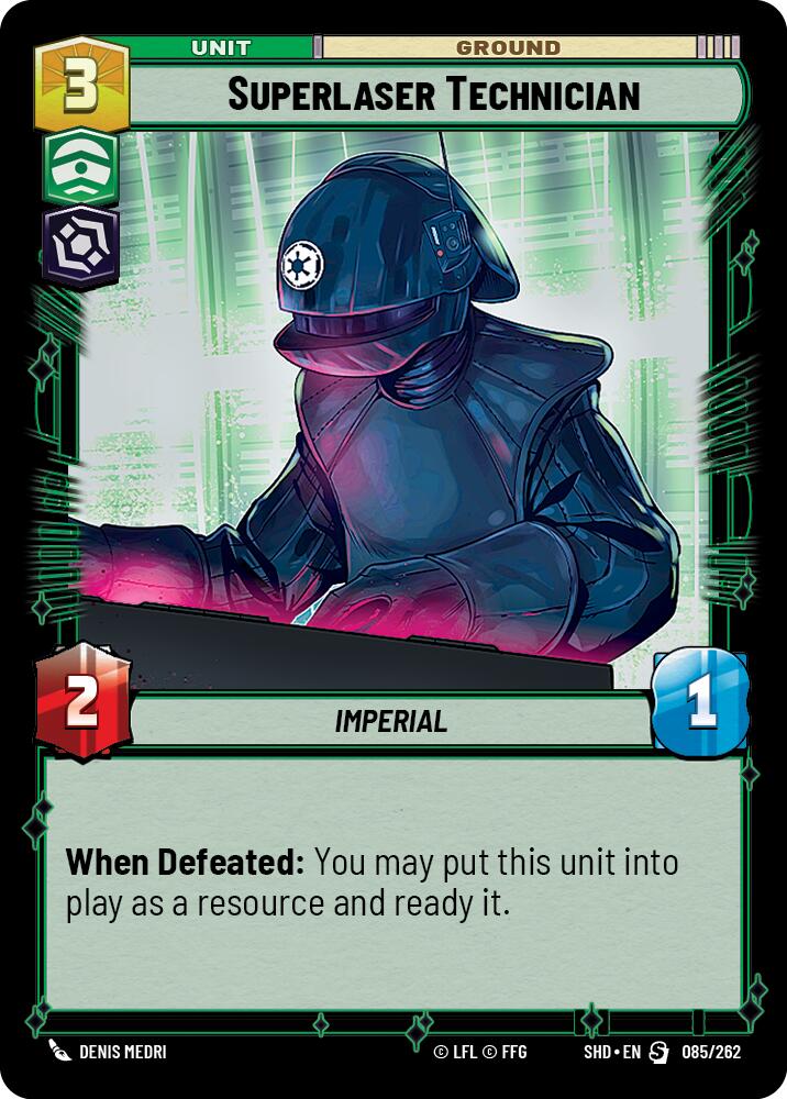 Superlaser Technician (085/262) (085/262) [Shadows of the Galaxy] | Shuffle n Cut Hobbies & Games