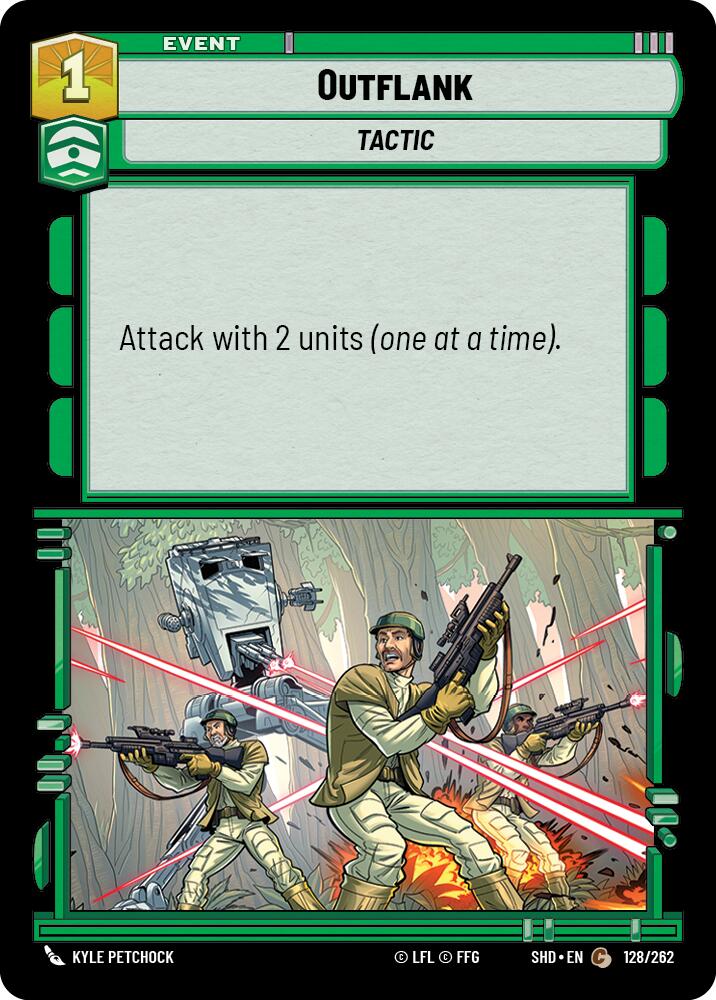 Outflank (128/262) (128/262) [Shadows of the Galaxy] | Shuffle n Cut Hobbies & Games