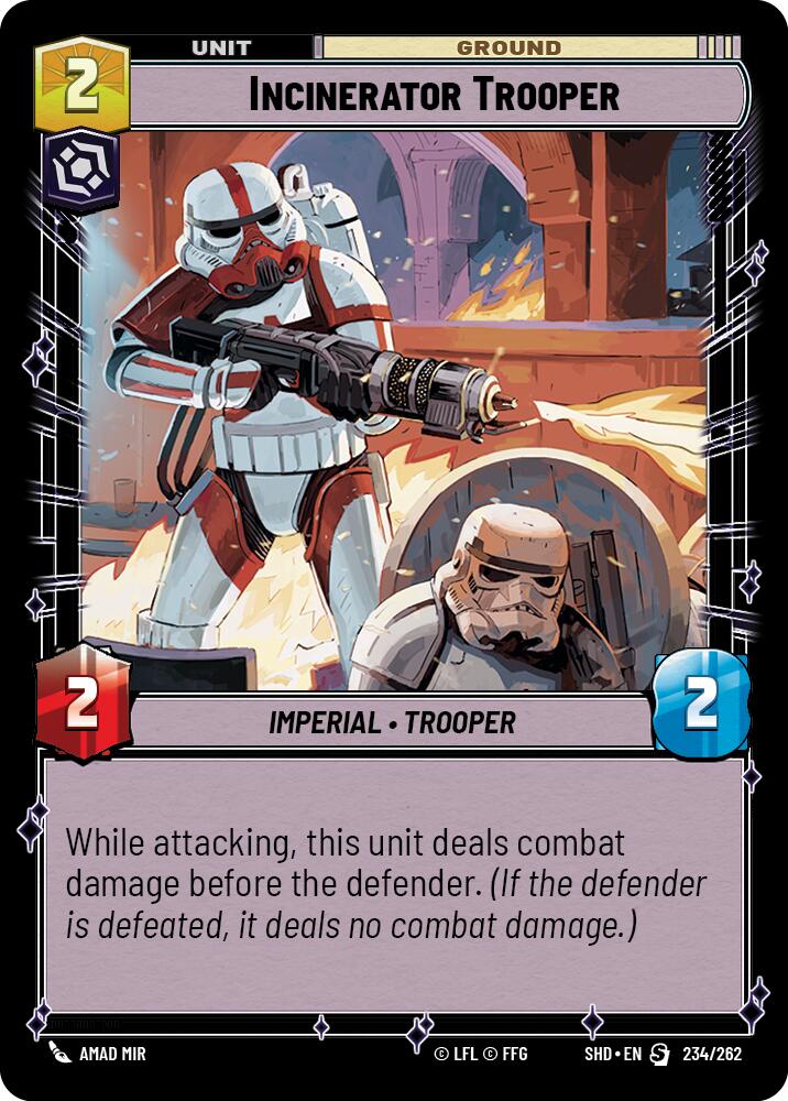 Incinerator Trooper (234/262) (234/262) [Shadows of the Galaxy] | Shuffle n Cut Hobbies & Games