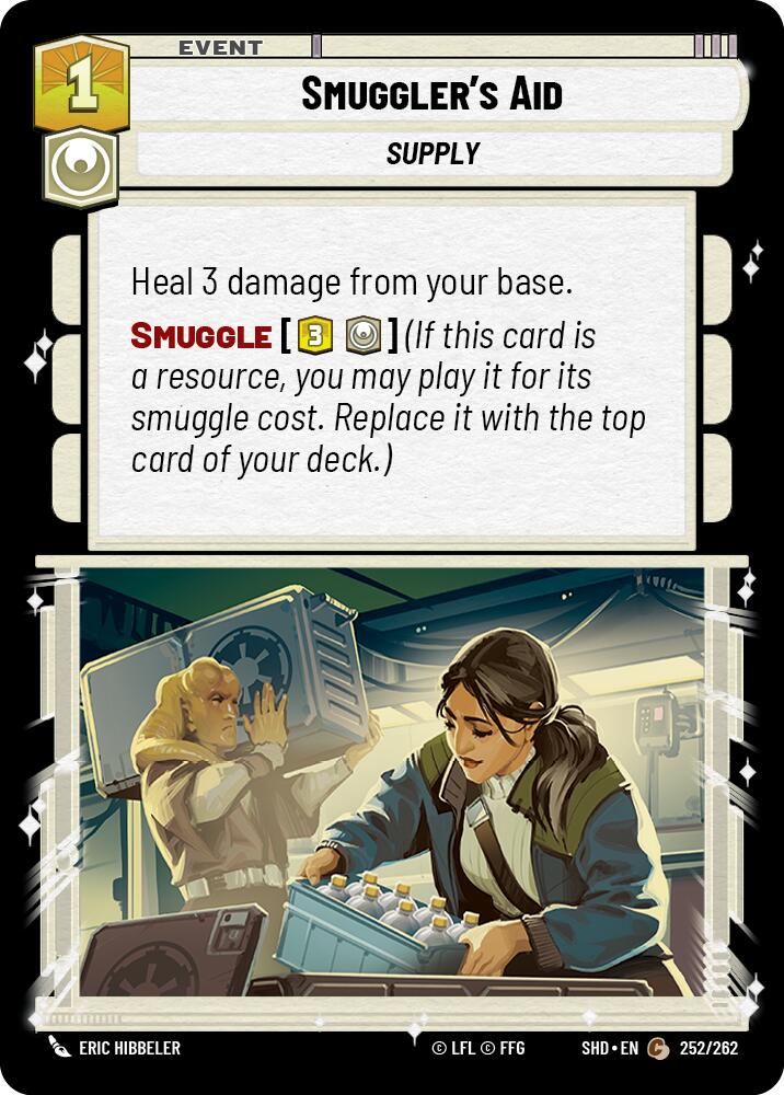 Smuggler's Aid (252/262) (252/262) [Shadows of the Galaxy] | Shuffle n Cut Hobbies & Games