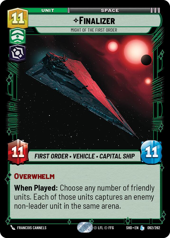 Finalizer - Might of the First Order (092/262) (092/262) [Shadows of the Galaxy] | Shuffle n Cut Hobbies & Games