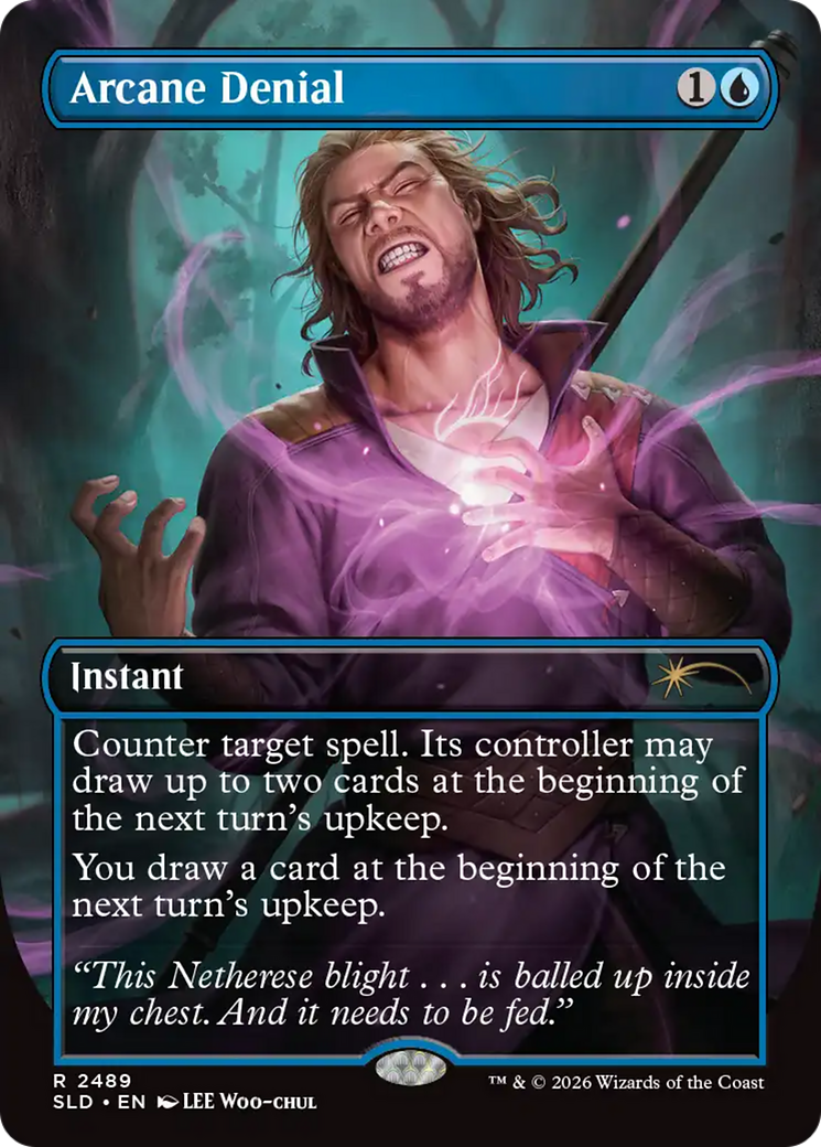 Arcane Denial (2489) [Secret Lair Drop Series] | Shuffle n Cut Hobbies & Games