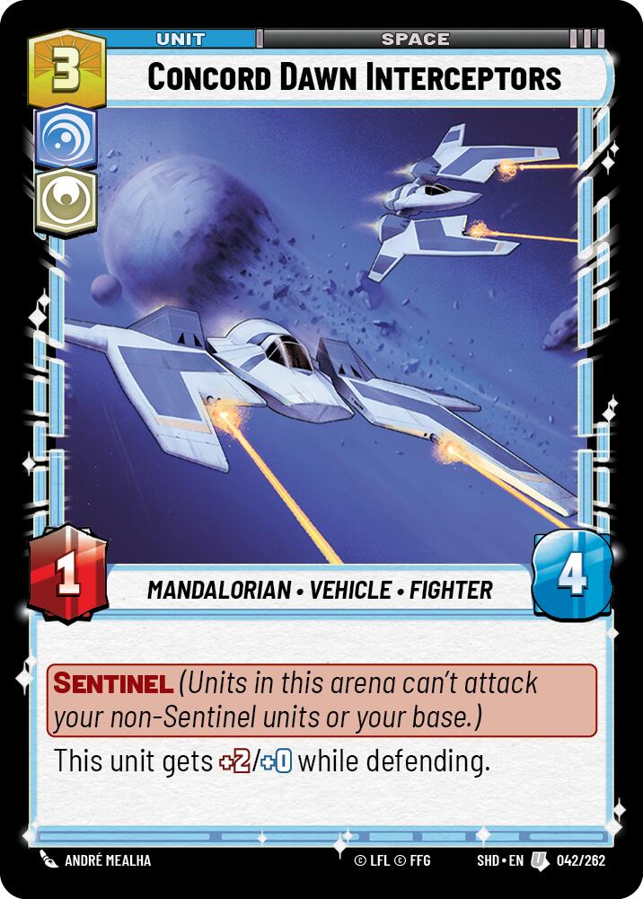 Concord Dawn Interceptors (042/262) (042/262) [Shadows of the Galaxy] | Shuffle n Cut Hobbies & Games