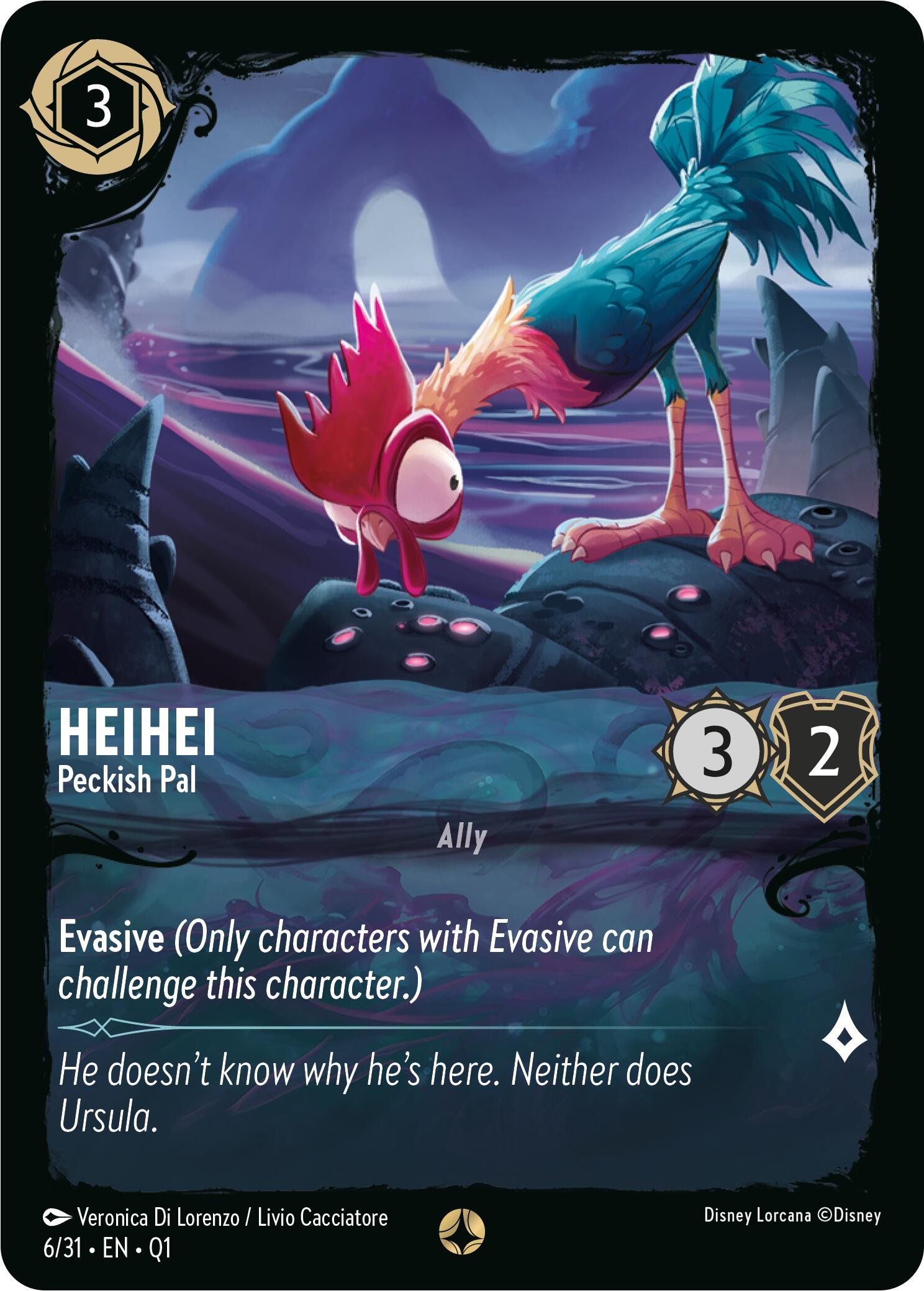 HeiHei - Peckish Pal (6/31) [Illumineer's Quest: Deep Trouble] | Shuffle n Cut Hobbies & Games