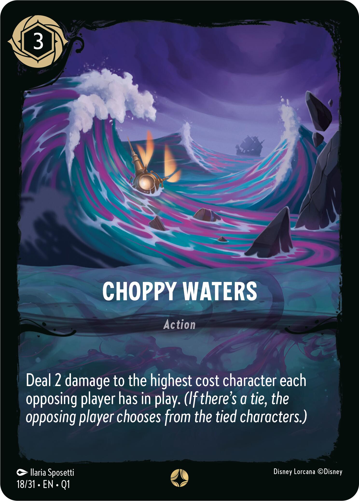 Choppy Waters (18/31) [Illumineer's Quest: Deep Trouble] | Shuffle n Cut Hobbies & Games