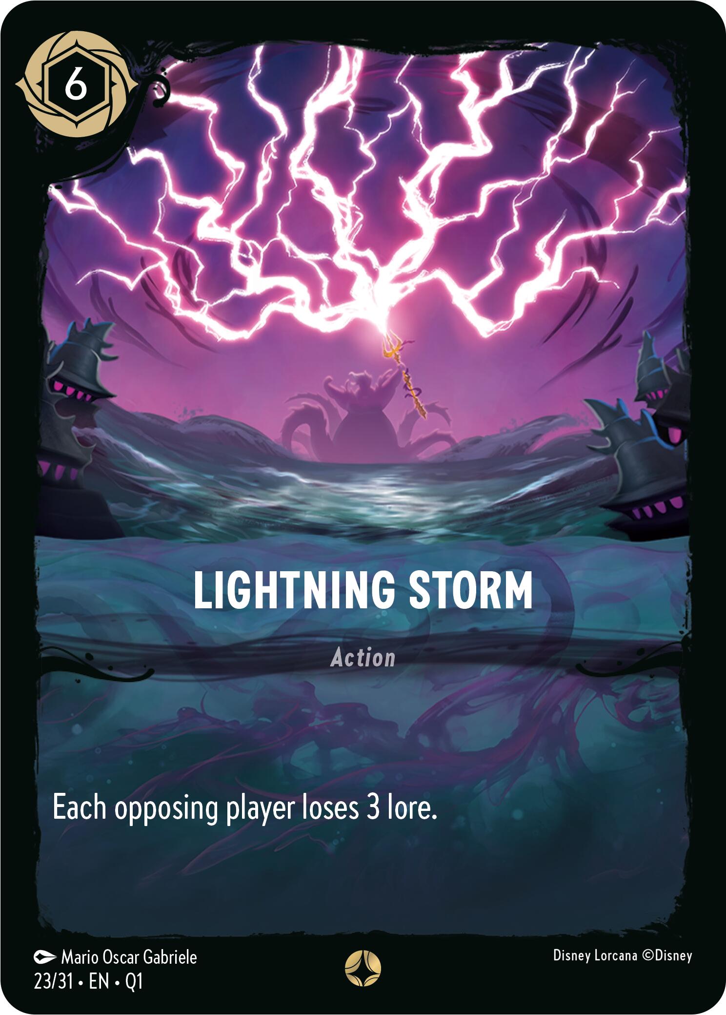 Lightning Storm (23/31) [Illumineer's Quest: Deep Trouble] | Shuffle n Cut Hobbies & Games