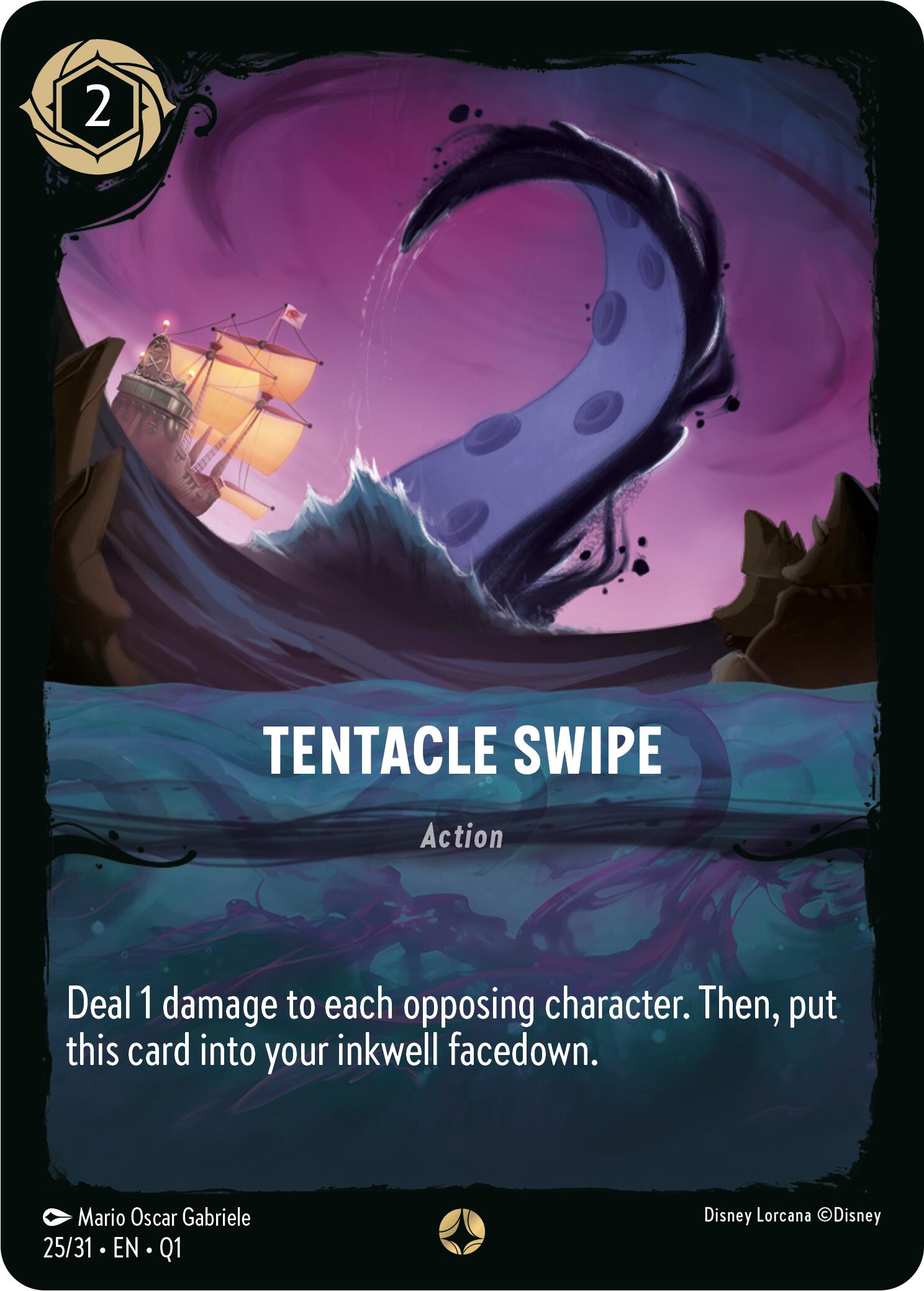 Tentacle Swipe (25/31) [Illumineer's Quest: Deep Trouble] | Shuffle n Cut Hobbies & Games