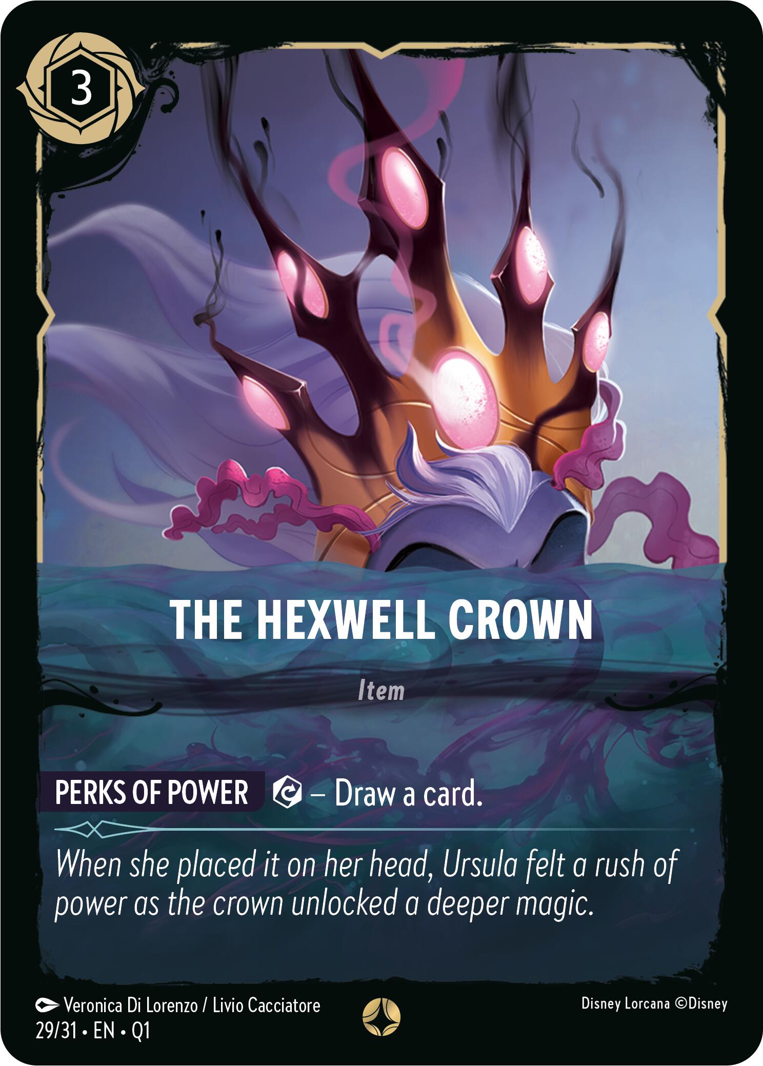 The Hexwell Crown (29/31) [Illumineer's Quest: Deep Trouble] | Shuffle n Cut Hobbies & Games