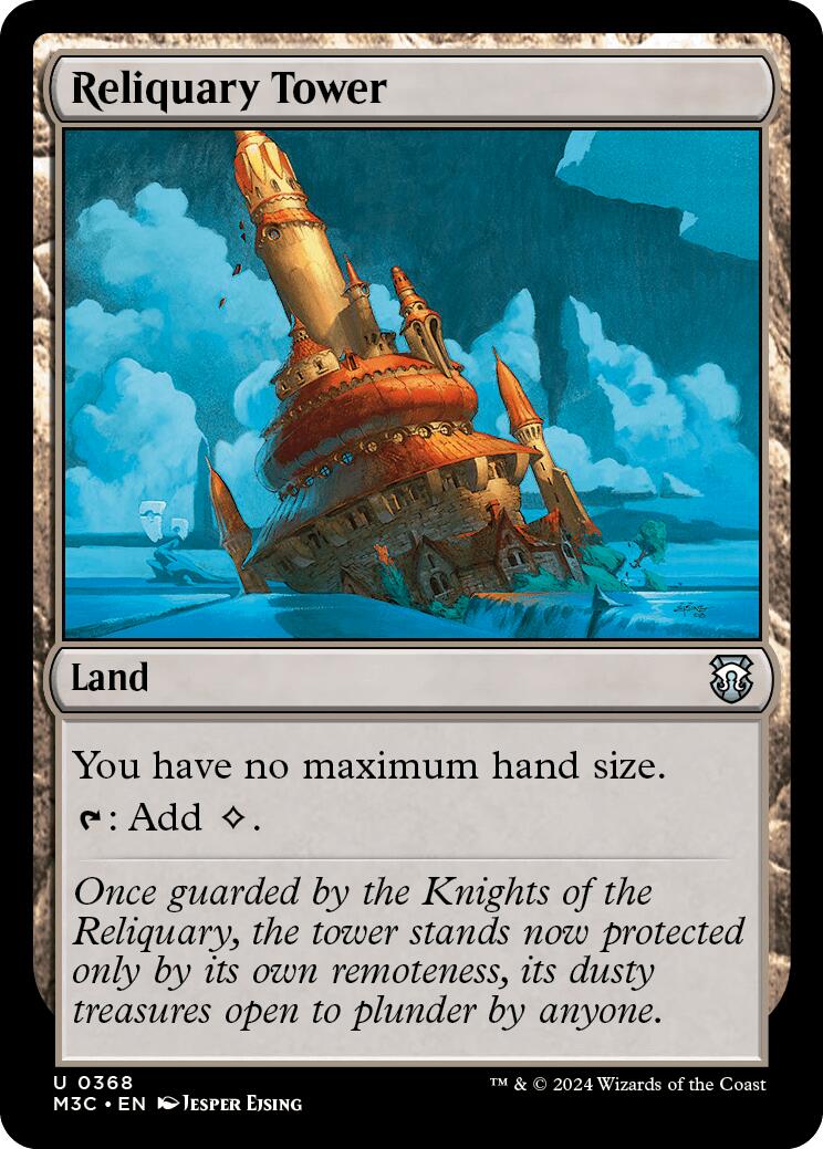Reliquary Tower [Modern Horizons 3 Commander] | Shuffle n Cut Hobbies & Games