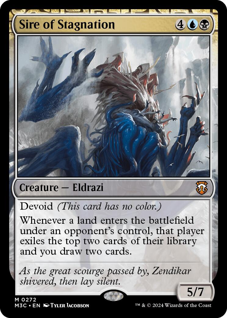 Sire of Stagnation [Modern Horizons 3 Commander] | Shuffle n Cut Hobbies & Games
