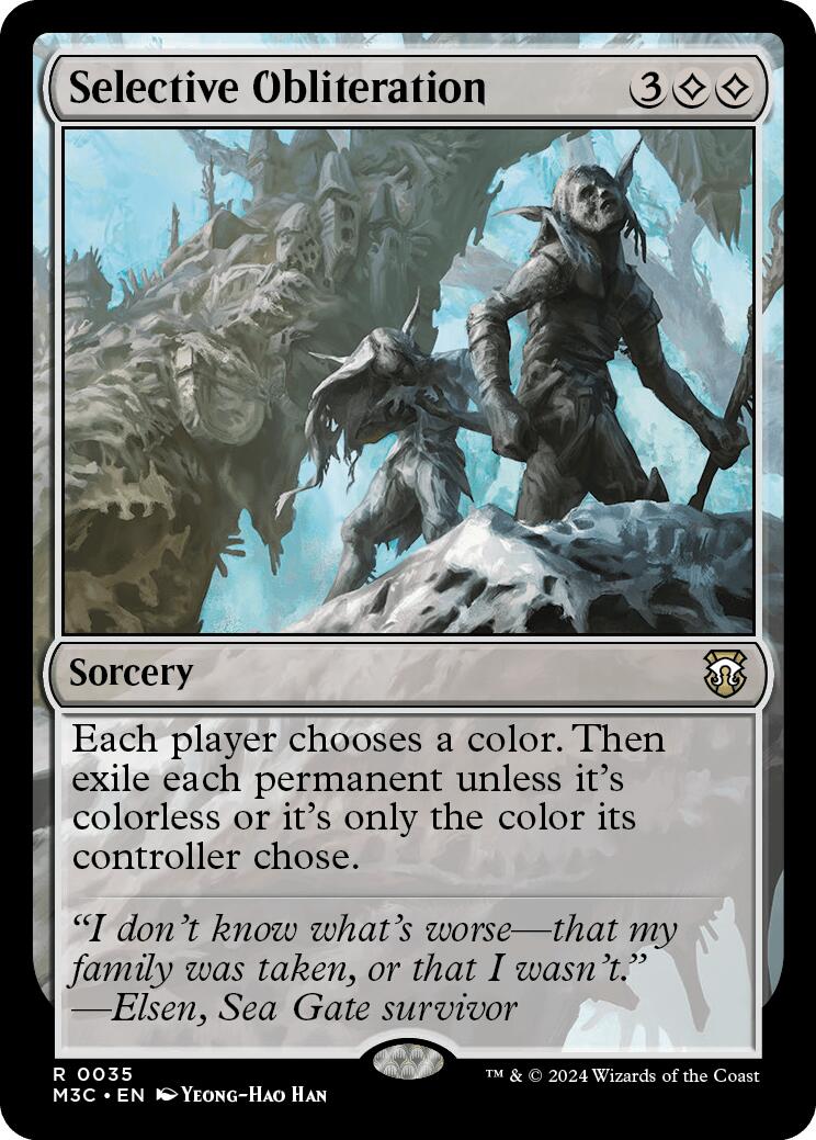 Selective Obliteration [Modern Horizons 3 Commander] | Shuffle n Cut Hobbies & Games
