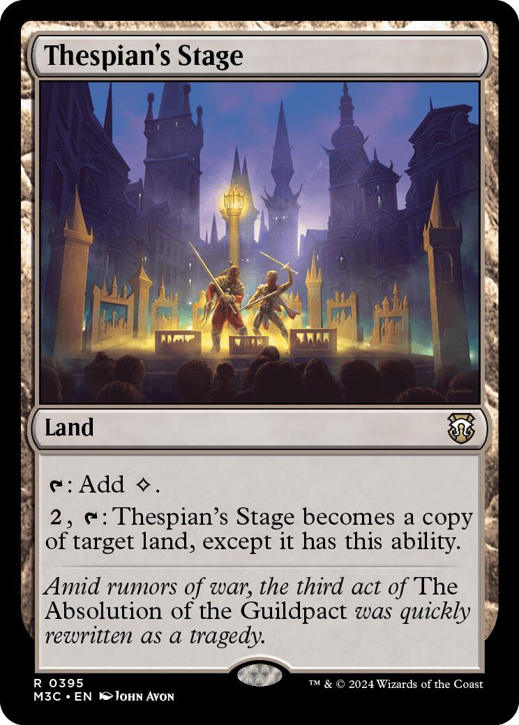 Thespian's Stage [Modern Horizons 3 Commander] | Shuffle n Cut Hobbies & Games