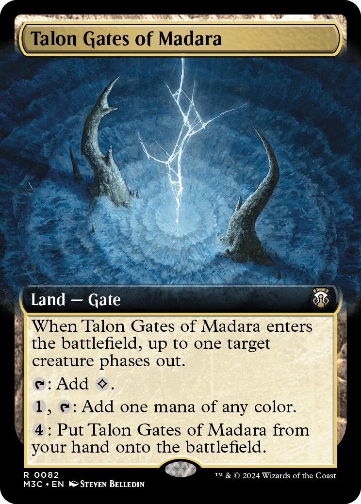 Talon Gates of Madara (Extended Art) [Modern Horizons 3 Commander] | Shuffle n Cut Hobbies & Games