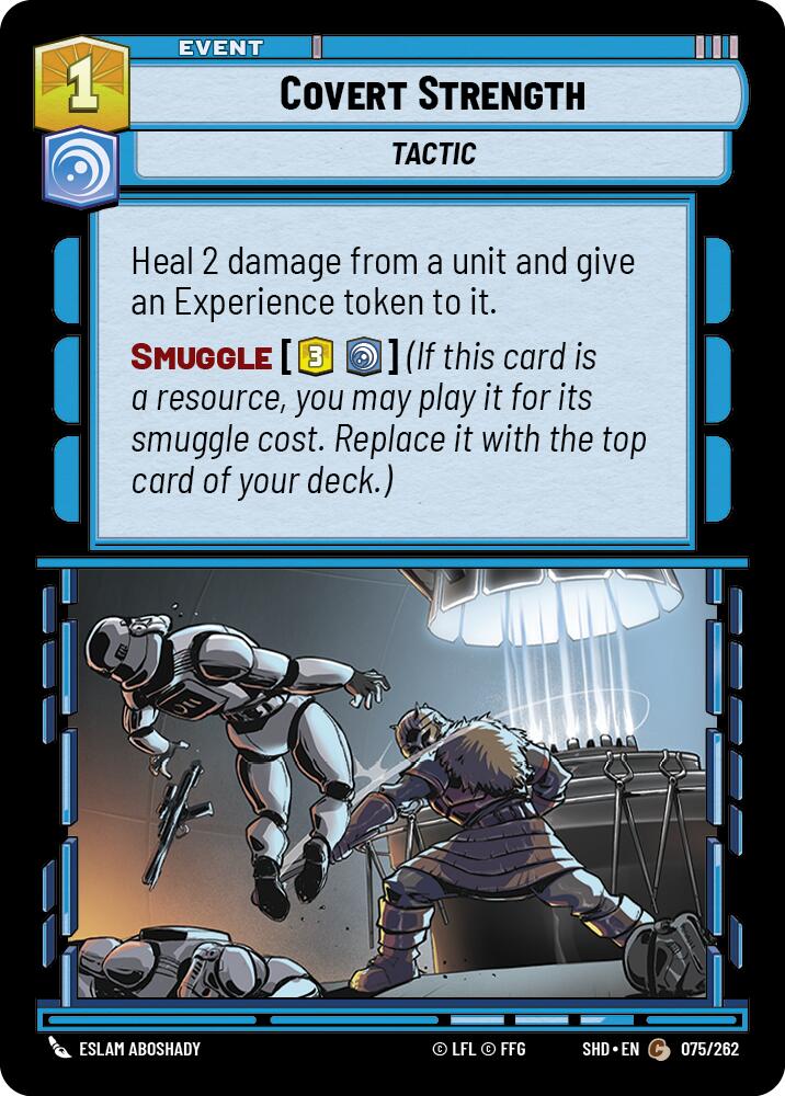 Covert Strength (075/262) (075/262) [Shadows of the Galaxy] | Shuffle n Cut Hobbies & Games